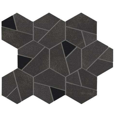 Ceralto Dorsena Carreau mosaïque - 25x28.5cm - 9.0mm - rectifié - Tarmac SW1129660