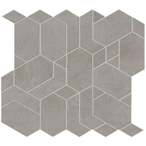 Ceralto Dorsena Mozaïektegel - 31x33.5cm - 9mm - Grey mat SW1129702