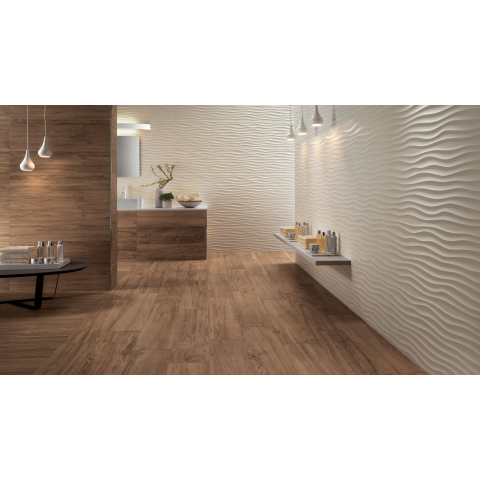 Ceralto Silevo Rock Wall Design Carreau mural - 40x80cm - 10.0mm - rectifié - Dune sand SW46813