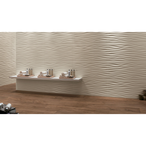 Ceralto Silevo Rock Wall Design Carreau mural - 40x80cm - 10.0mm - rectifié - Dune sand SW46813