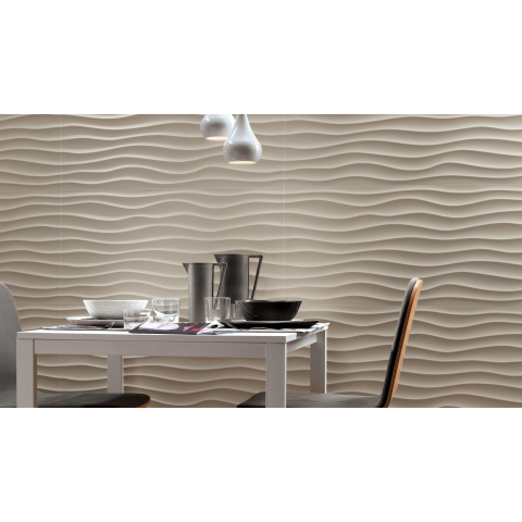 Ceralto Silevo Rock Wall Design Carreau mural - 40x80cm - 10.0mm - rectifié - Dune sand SW46813