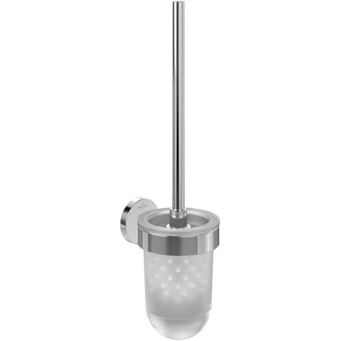 Villeroy & Boch Elements - Tender toiletborstelgarnituur - Brushed Nickel (rvs) SW1163711