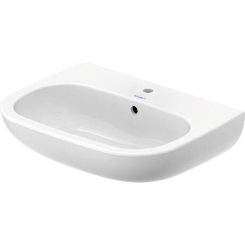 Duravit D-code Wastafel - 60x46cm - glans wit 0315102