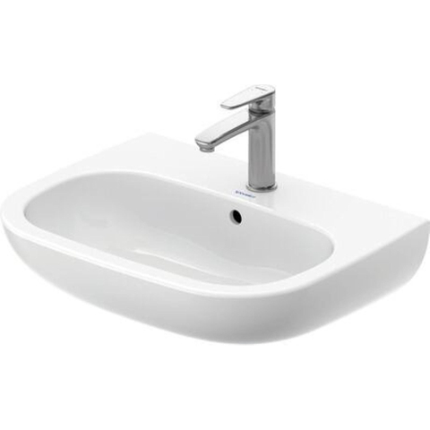 Duravit D-code Wastafel - 60x46cm - glans wit 0315102