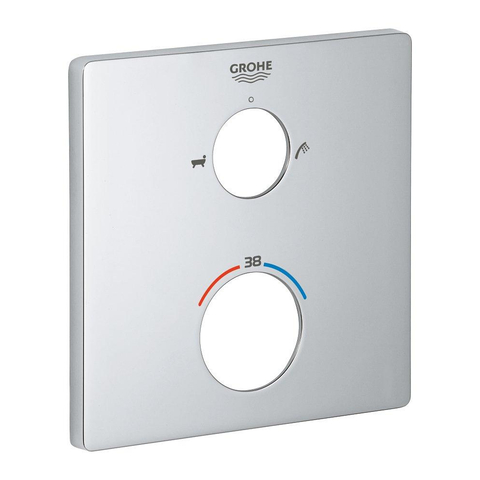 GROHE rosace chrome SW539794