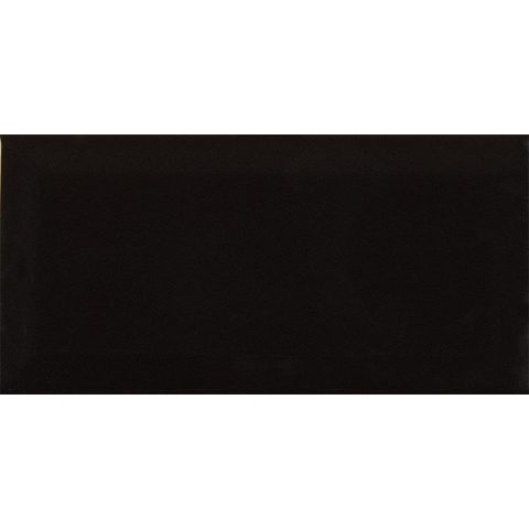Ceralto Sereno Decor Carrelage mural 10x20cm 9mm pâte blanche Noir SW360171