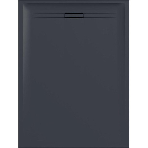 Geberit Sestra Douchevloer - 140x90cm - structuur grafiet leisteen antraciet SW637373