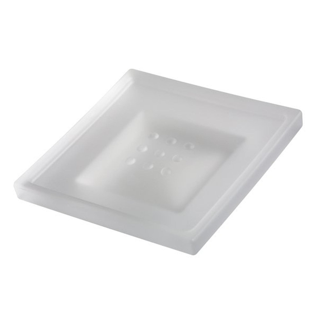 Geesa Modern art inzet voor zeephouder glas mat dicht voor 3503 02 91224601