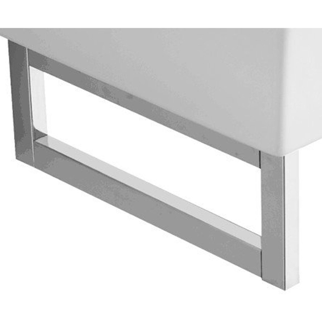 Villeroy en Boch Memento handdoekhouder inclusief bevestiging 34,5x10cm glans RVS OUTLETSTORE 874934D7