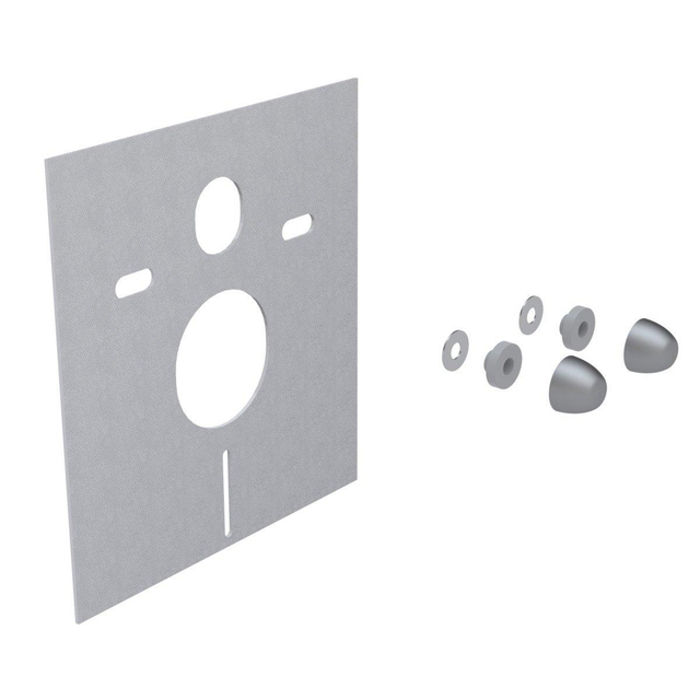 Wisa Excellent geluidsisolatieset 41x38 cm wit 1409141009