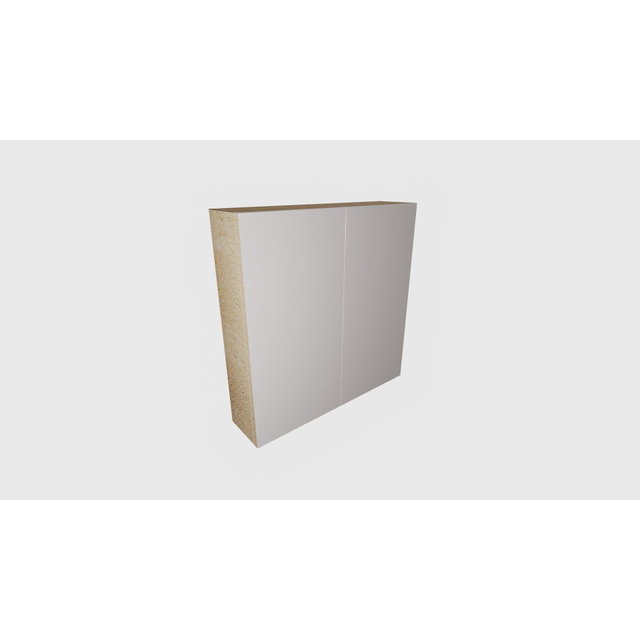 Royal plaza Tiber spiegelkast 60x60,5cm met 2 deuren eiken