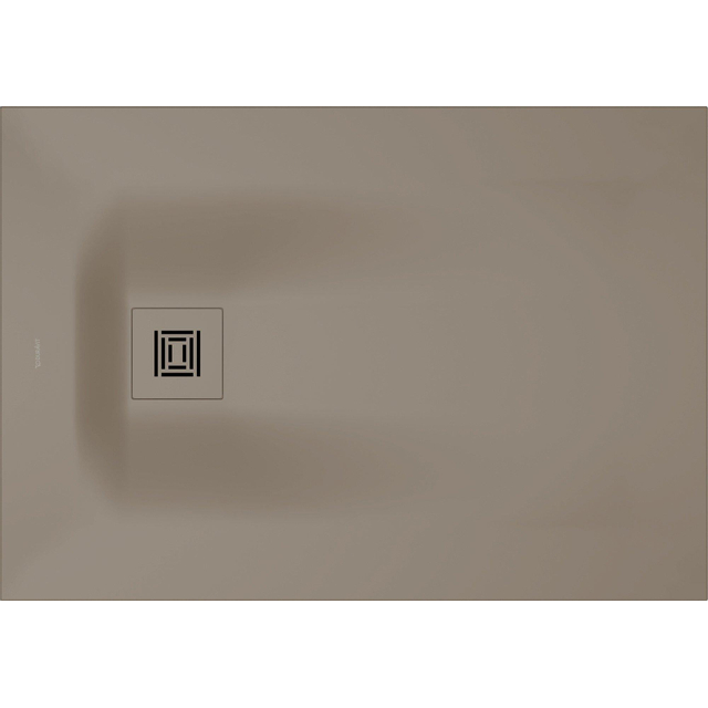 Duravit Sustano Douchebak - 100x70x3cm - Rechthoek - DuraSolid Greige mat 720272640000000