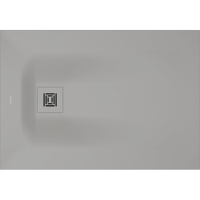 Duravit Sustano Douchebak - 100x70x3cm - Rechthoek - DuraSolid Grijs mat 720272630000000
