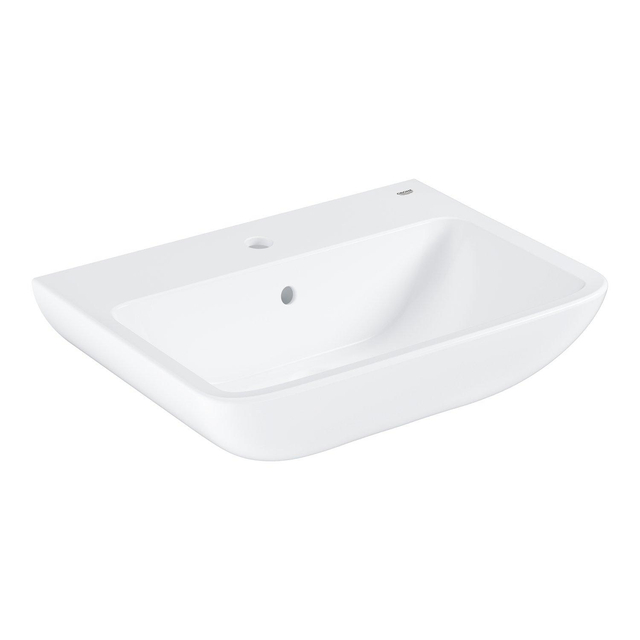 Grohe Start Edgewastafel m. kraangat m. overloop60x44.4cmwit 39950000