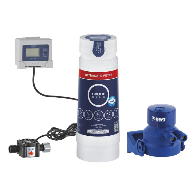 GROHE Blue pure ultrasafe filter starter set chroom 40876000