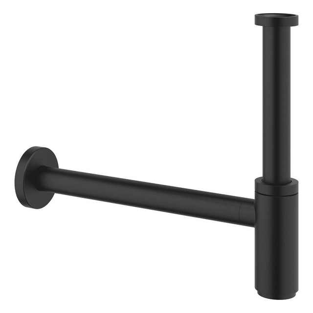 Grohe bekersifon 1 1/4 phantom black 29509kf0