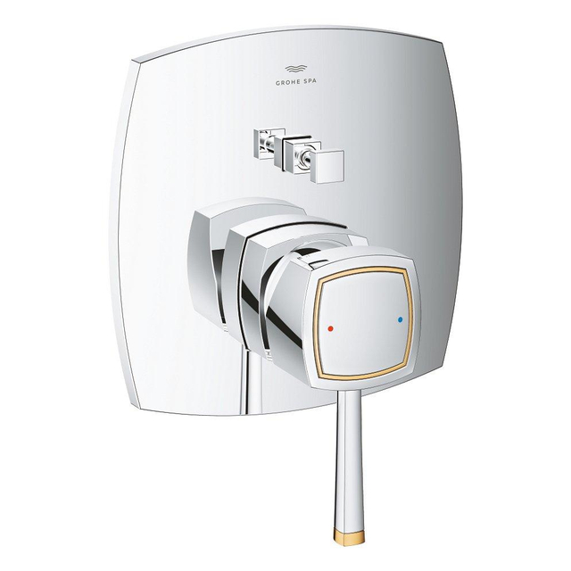 Grohe Grandera Mengkraan - 2-weg omstelling - chroom/goud 24260ig0