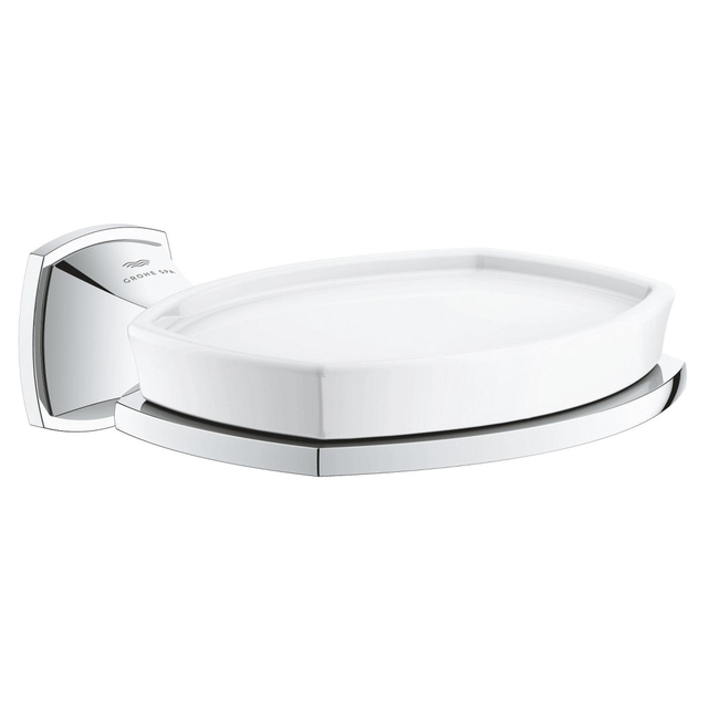 GROHE Grandera Zeepschaal - met houder - wandmontage - chroom 40923000