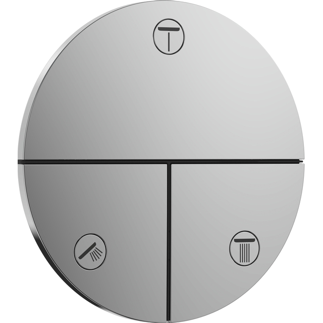 Hansgrohe ShowerSelect Comfort S Douchemengkraan inbouw voor 3 functies chroom 15558000
