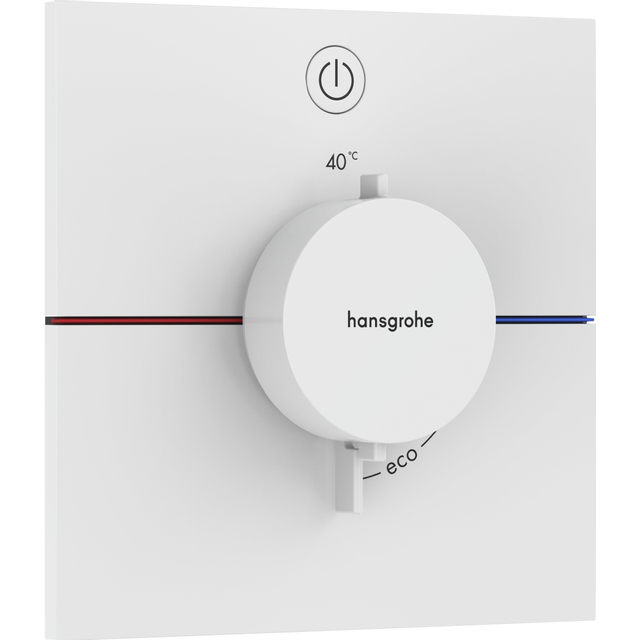 Hansgrohe Showerselect thermostaat inbouw voor 1 functie matwit 15571700