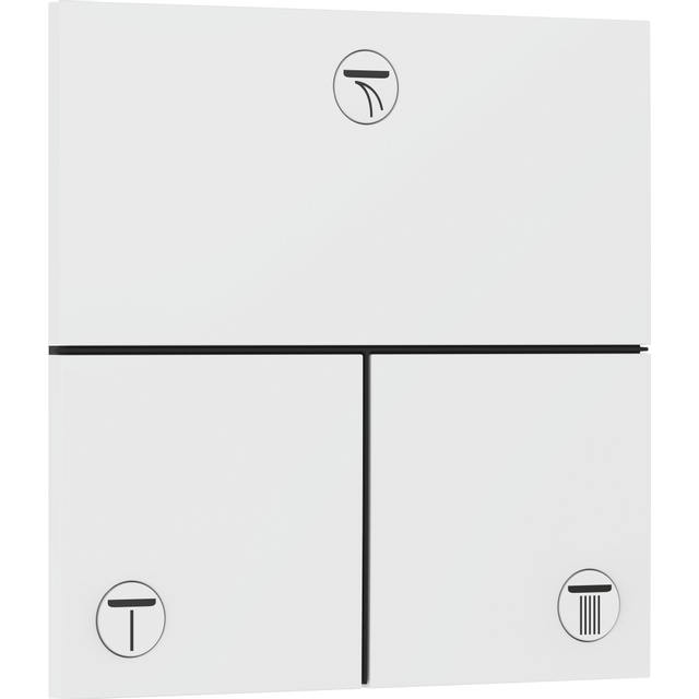 Hansgrohe ShowerSelect Comfort E Douchemengkraan inbouw voor 3 functies mat wit 15573700