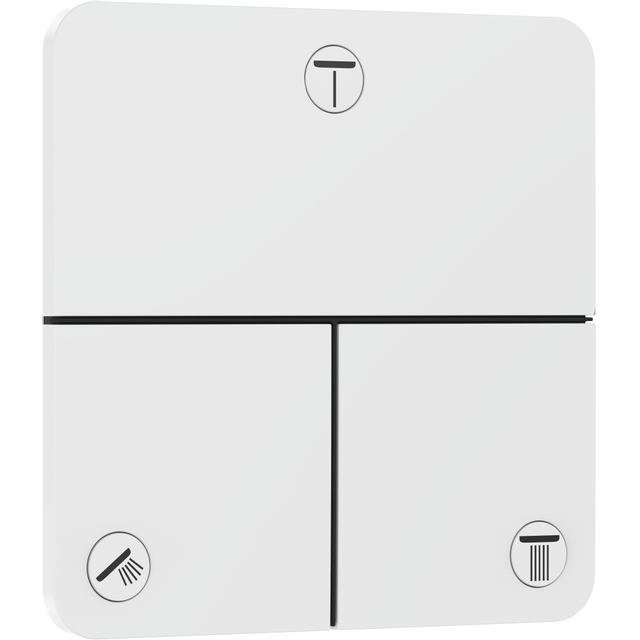 Hansgrohe ShowerSelect Comfort Q Douchemengkraan inbouw voor 3 functies mat wit 15587700