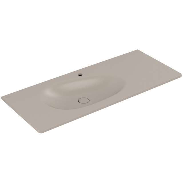 Villeroy & Boch Antao Meubelwastafel - 120 x 50 x 15 cm - Almond CeramicPlus - met verdekte overloop 4a77lbam