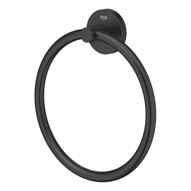 Grohe Essentials Handdoekring - 18cm - matte black 1024612430