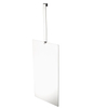 Haceka Selection Spiegel 61.5x19.5x0.8cm Voor Inloopdouche Glanzend chroom HA401906