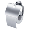 Haceka Kosmos Closetrolhouder met klep chroom OUTLET OUT5811 Haceka Kosmos Closetrolhouder met klep chroom OUTLET OUT5811