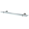 Haceka Kosmos Tablette - 60x12cm - verre - inox brossé HA402401