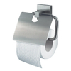 Haceka Mezzo Closetrolhouder met klep mat chroom HA403113 Haceka Mezzo Closetrolhouder met klep mat chroom HA403113