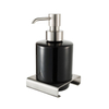 Haceka Dude Zeepdispenser zwart mat chroom HA406004 Haceka Dude Zeepdispenser zwart mat chroom HA406004