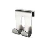 Haceka Selection Double crochet pour douche à l'italienne chromé mat HA402002