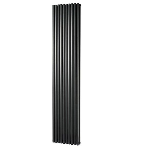 Haceka Mojave Alu Adoria Radiateur design vertical 183.8x38cm 1377 Watt anthracite HA433081