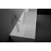Ideavit Solidstar half vrijstaand bad 180x76cm rechthoekig Solid surface wit SW85887 Ideavit Solidstar half vrijstaand bad 180x76cm rechthoekig Solid surface wit SW85887