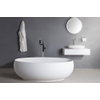 Ideavit Solidego Baignoire îlot 170x95cm ovale Solid surface blanc SW85884 Ideavit Solidego Baignoire îlot 170x95cm ovale Solid surface blanc SW85884