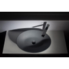Ideavit Solidthin opbouw wastafel 60x40x14.5cm ovaal 0 kraangaten 1 wasbak Solid surface donkergrijs SW85909 Ideavit Solidthin opbouw wastafel 60x40x14.5cm ovaal 0 kraangaten 1 wasbak Solid surface donkergrijs SW85909