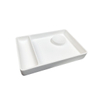 Organisateur Ideavit Solidplate 32x22x4,5cm solid surface mat blanc SW96996