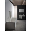 Ideavit Solidstar Baignoire îlot 170x72cm rectangulaire Solid surface blanc SW85888