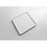 Ideavit Solidmac plateau 25x25x1.2cm Solid surface blanc mat SW97000
