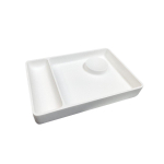 Ideavit Solidplate organisateur 32x22x4.5cm Solid surface blanc mat SW96996