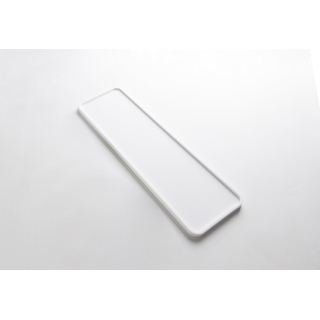 Ideavit Solidmac plateau 45x14x1.2cm Solid surface mat blanc