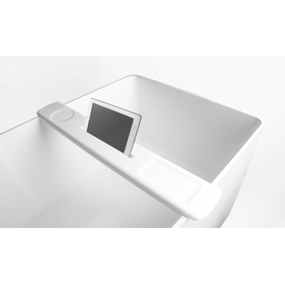 Ideavit Soidfelix Porte Ipad pour baignoire 77x12x2.4cm Solid surface blanc mat