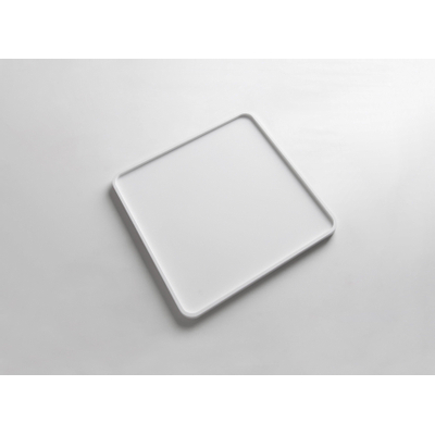 Ideavit Solidmac plateau 25x25x1.2cm Solid surface blanc mat
