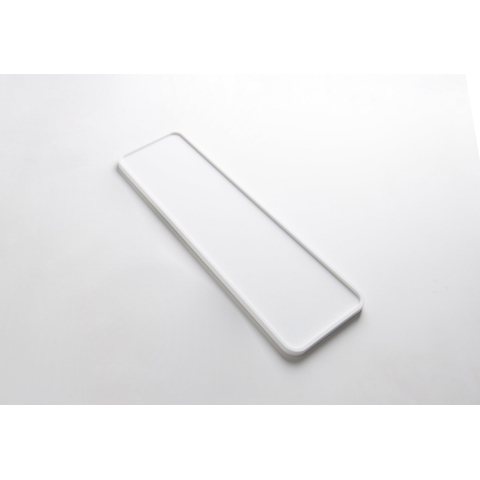 Ideavit Solidmac plateau 45x14x1.2cm Solid surface mat wit SW96999
