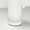 Brabantia Panier à linge 60L avec couvercle en liège et sac à linge amovible Blanc SW237308
