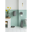 Porte-rouleau de toilette Brabantia Profile - avec couvercle - profile platinum SW237202