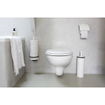 Brabantia Profile Brosse de toilette - 12x11x43cm - support - avec barre - blanc SW237206