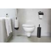 Brabantia Profile Porte-rouleau toilette - 3 rouleaux - avec barre - matt black SW237213